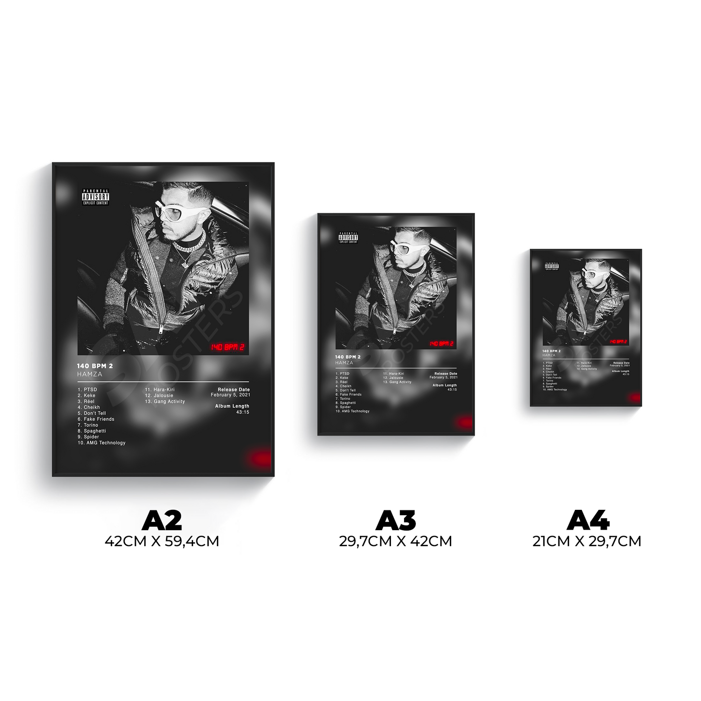 140 BPM 2 Hamza Poster