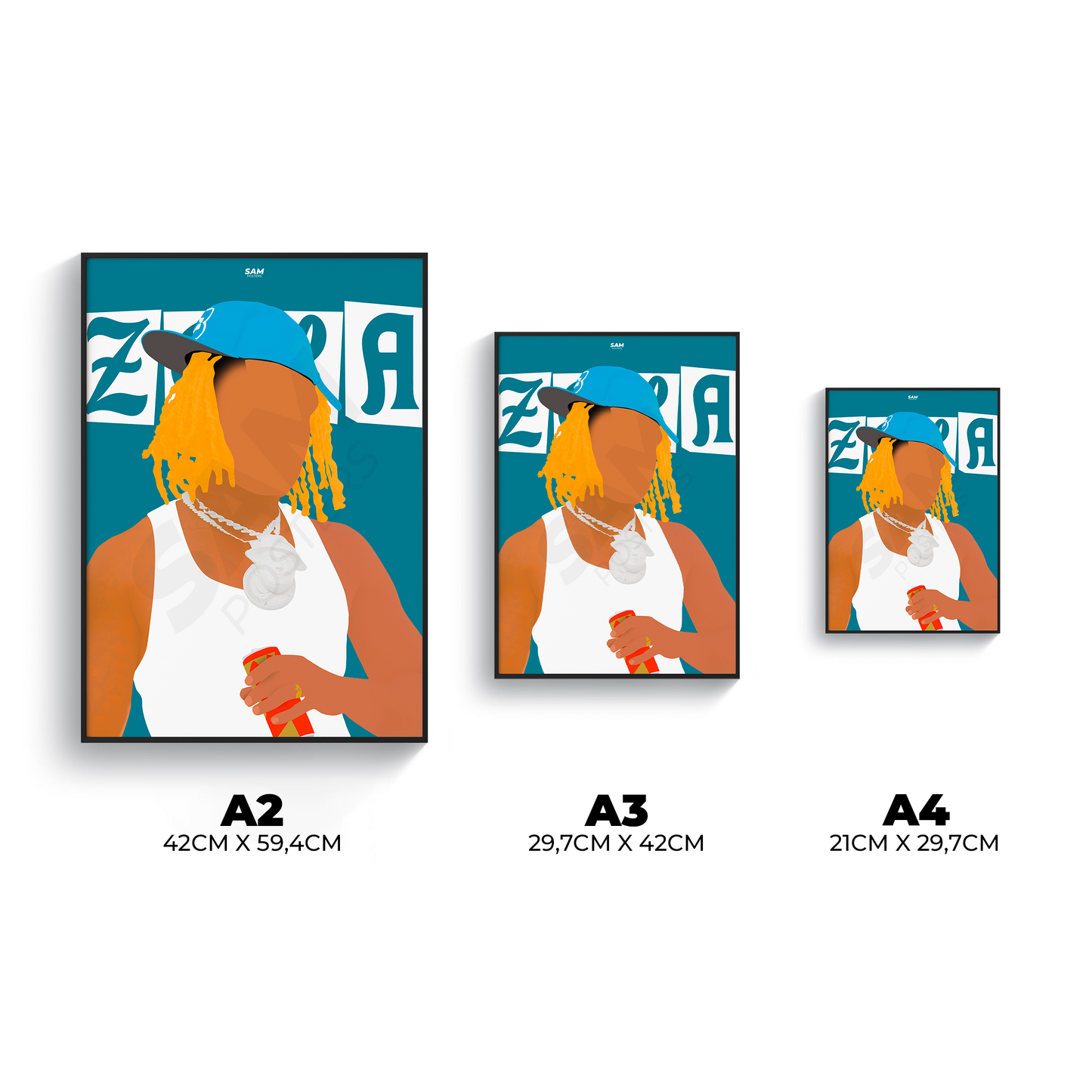 Zola Minimaliste Poster