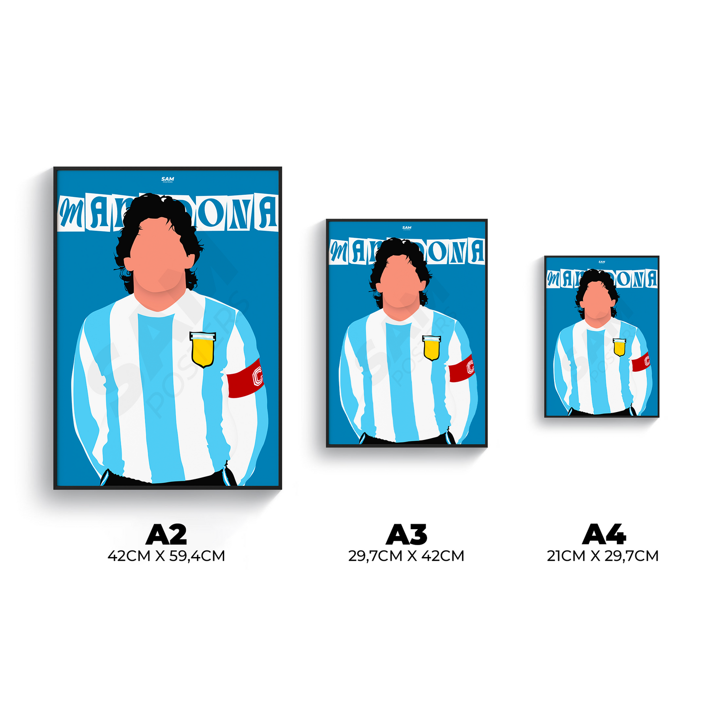 Diego Maradona Argentine Poster