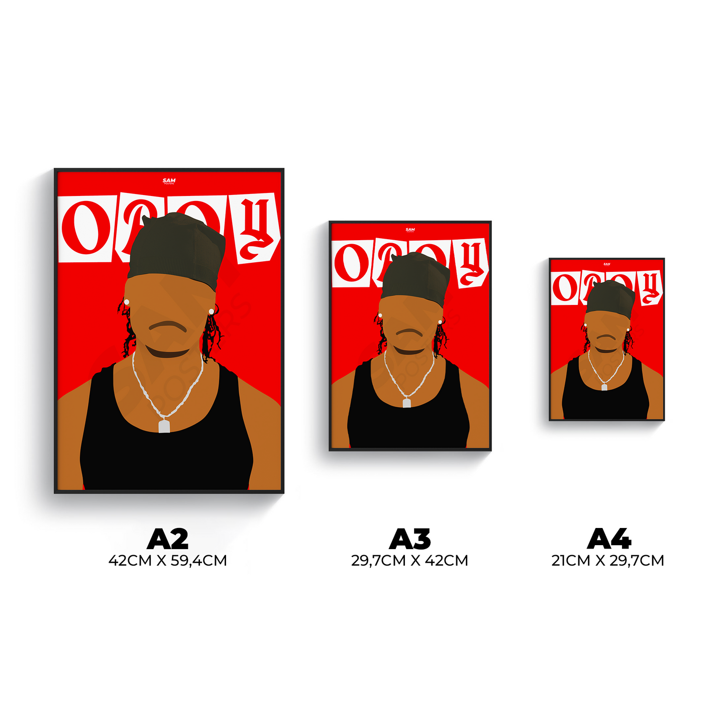 Oboy Minimaliste Poster