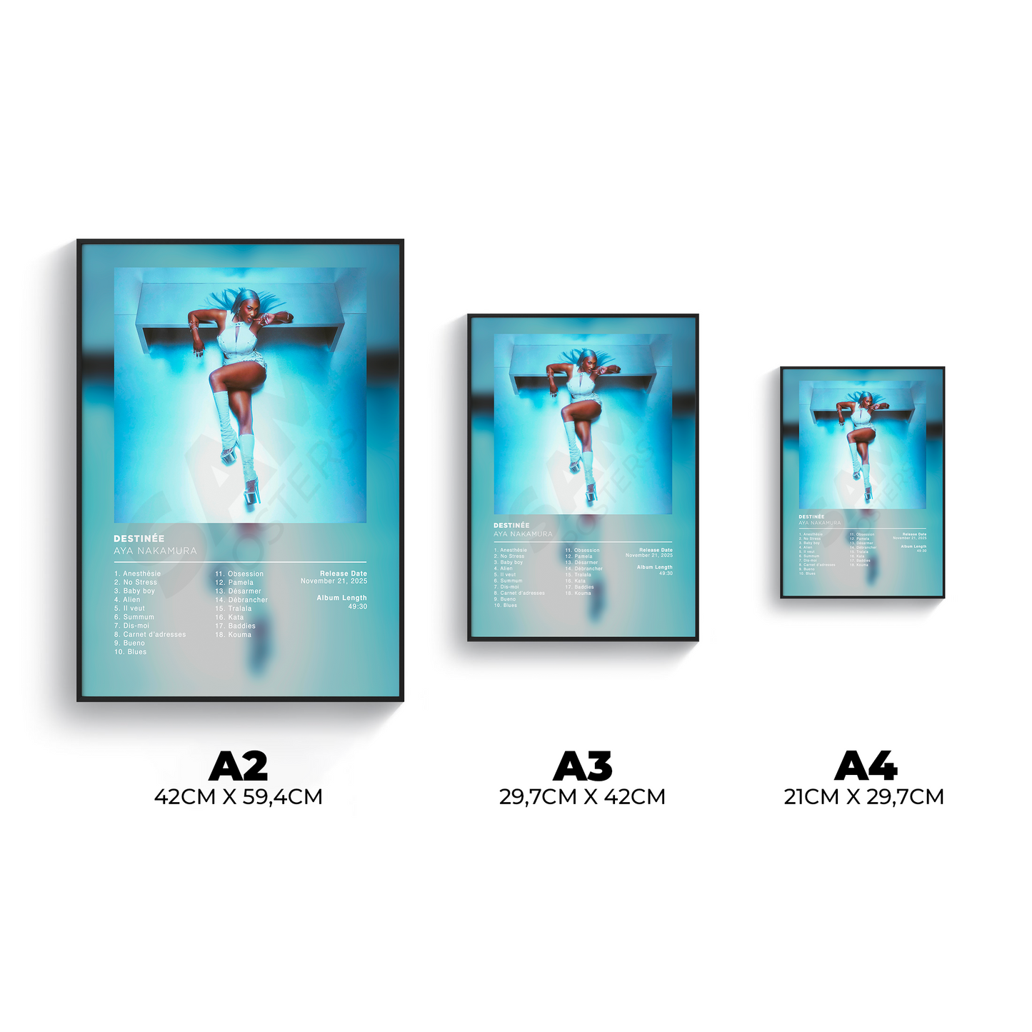 Destinée Aya Nakamura Poster