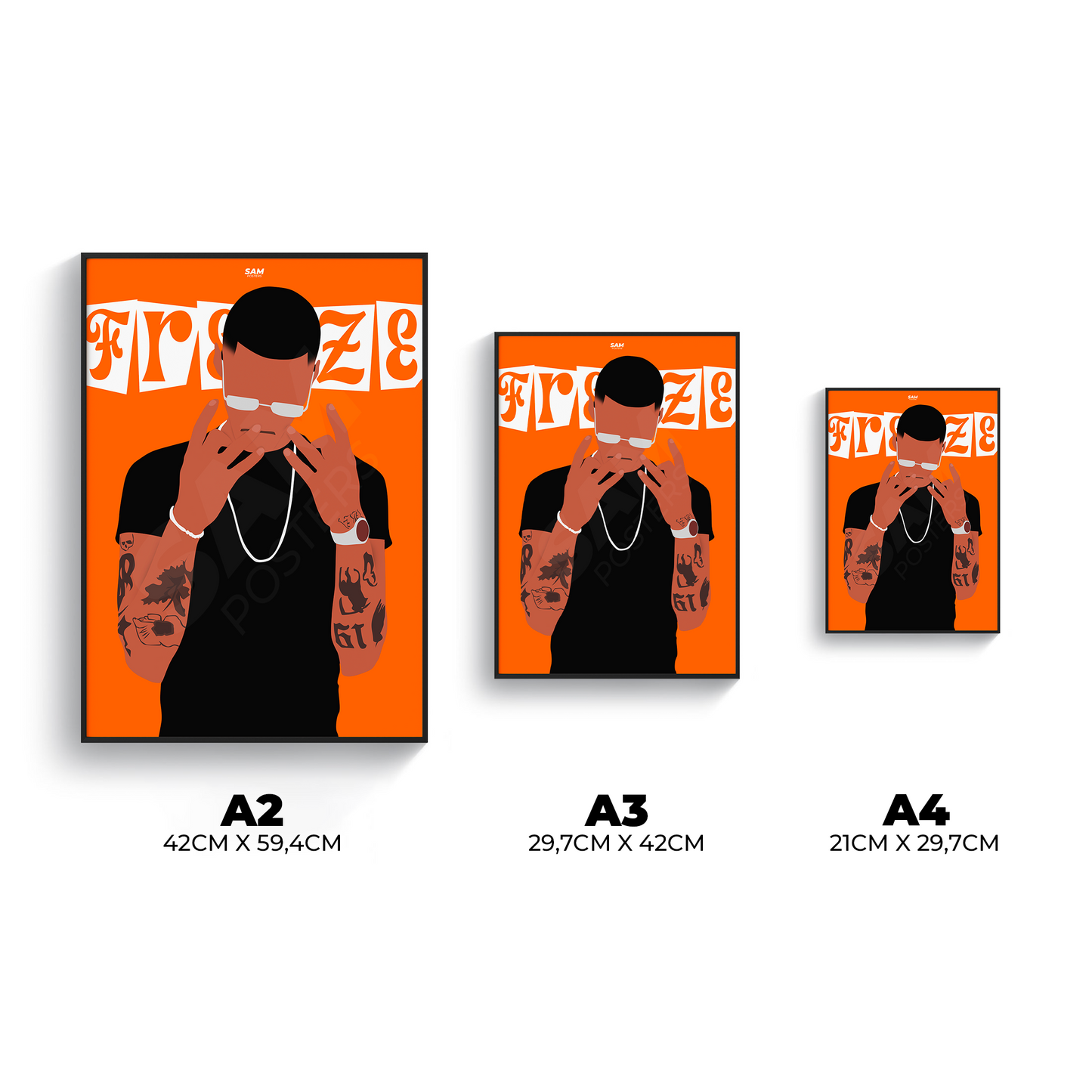 Freeze Corleone Minimaliste Poster