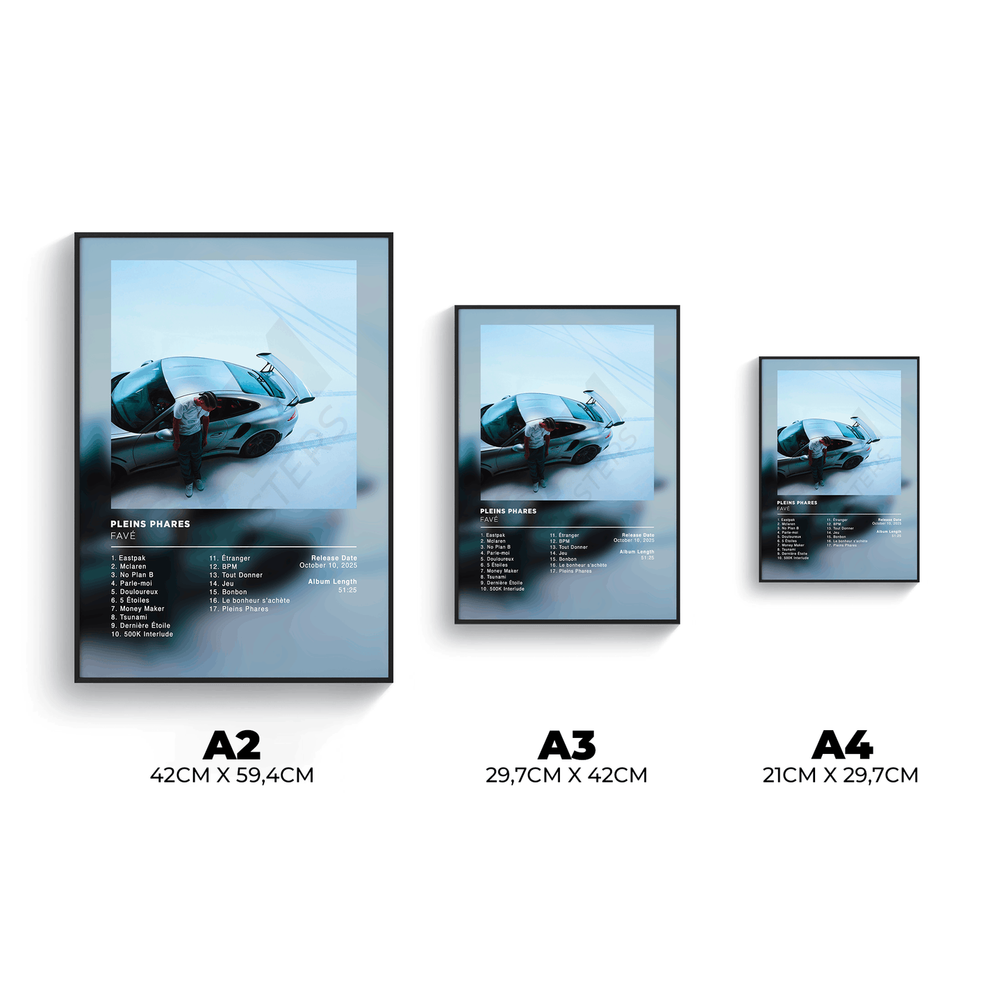 Pleins phares Favé Poster