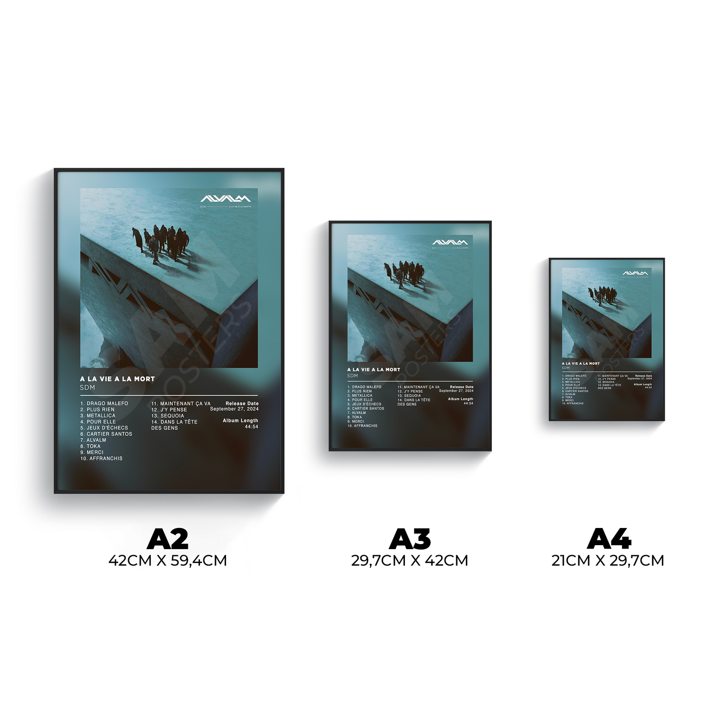 A la vie a la mort SDM Poster