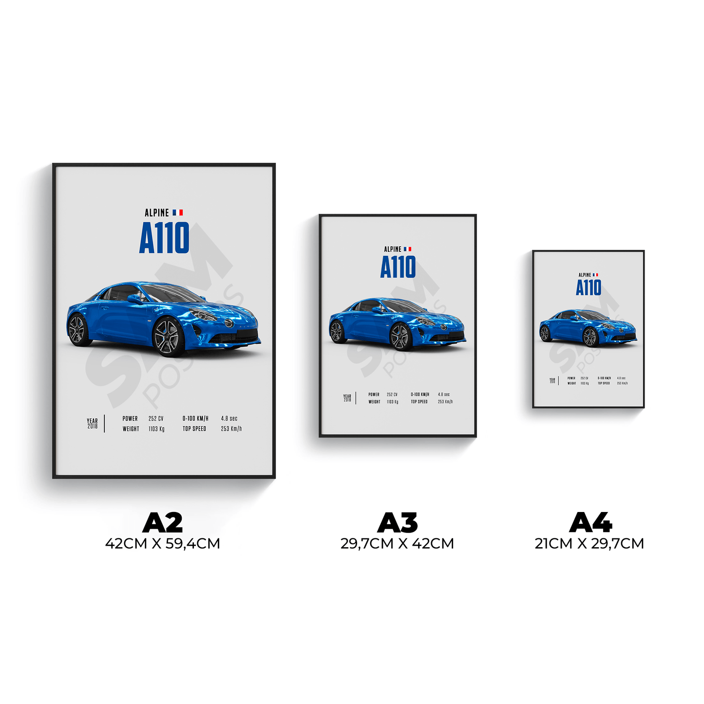 Alpine A110 Poster