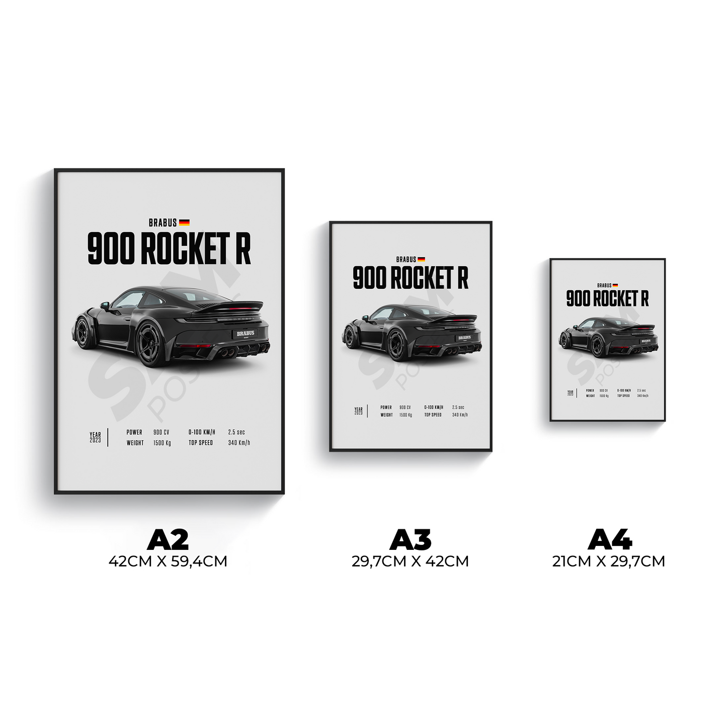 Brabus 900 Rocket R Poster