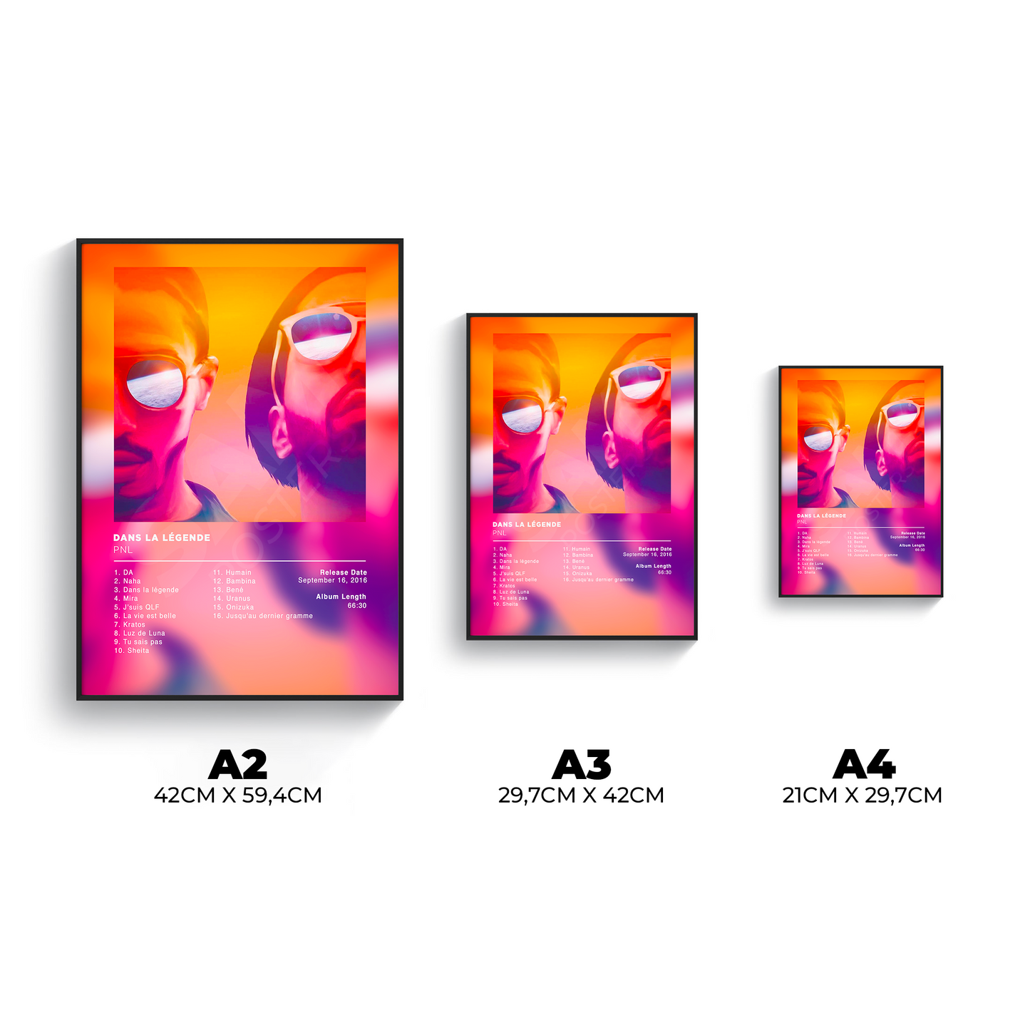 Dans la Legende PNL Poster