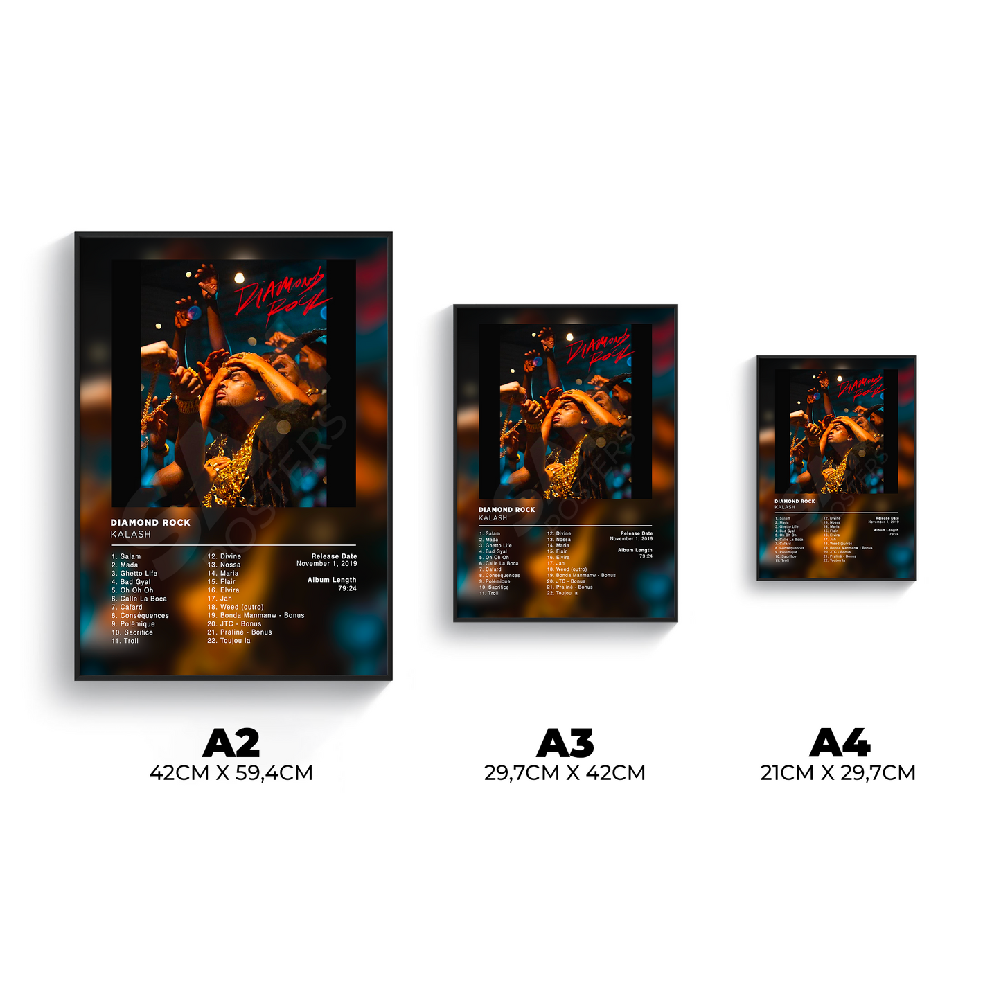 Diamond Rock Kalash Poster