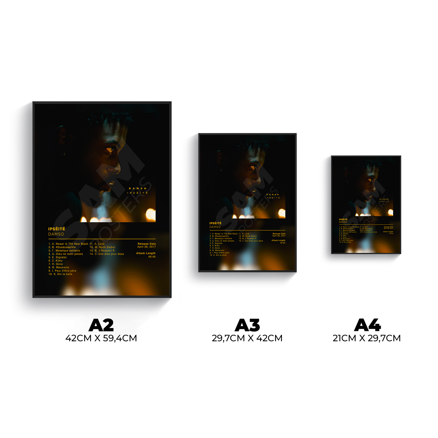 Ipséité Damso Poster