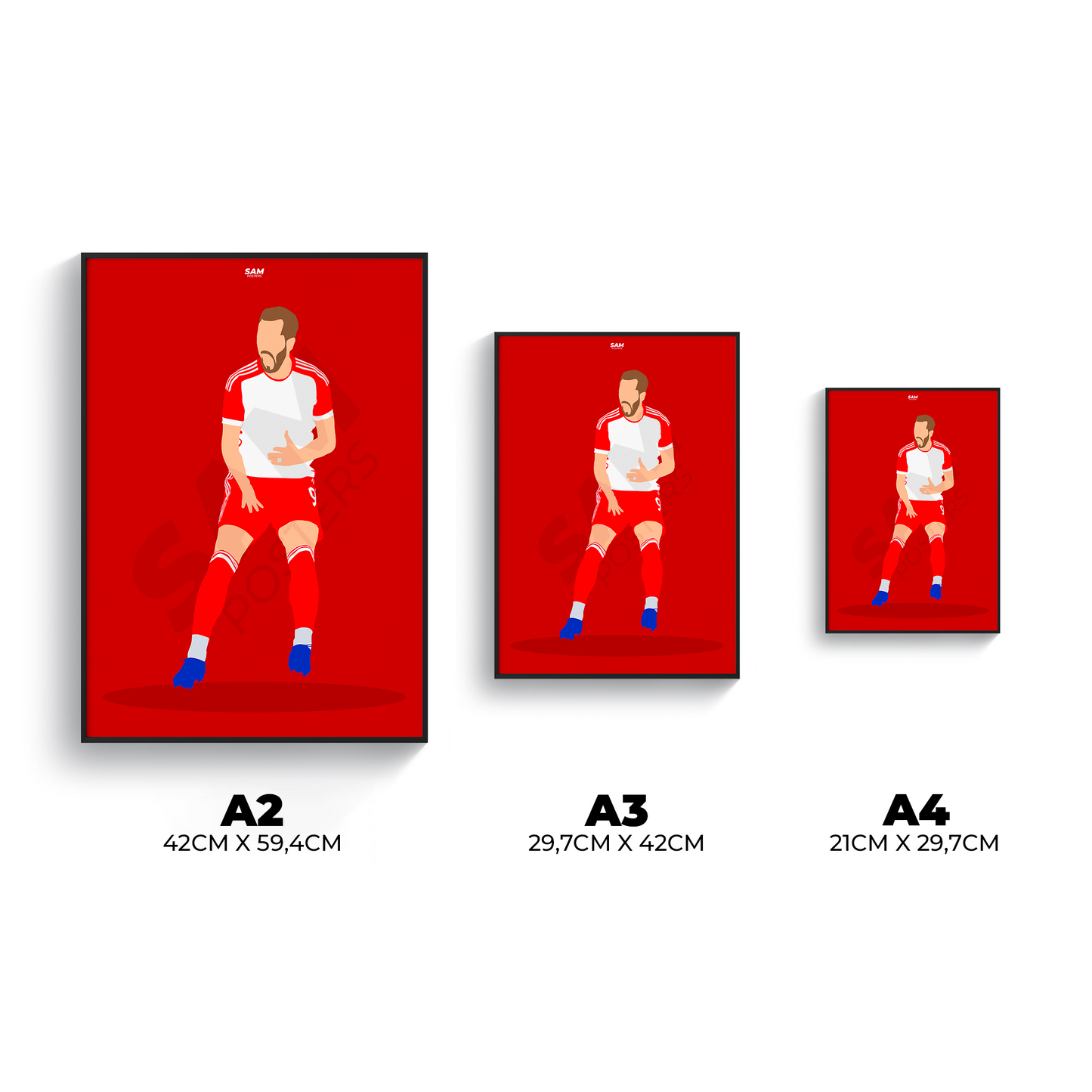 Harry Kane Bayern Poster