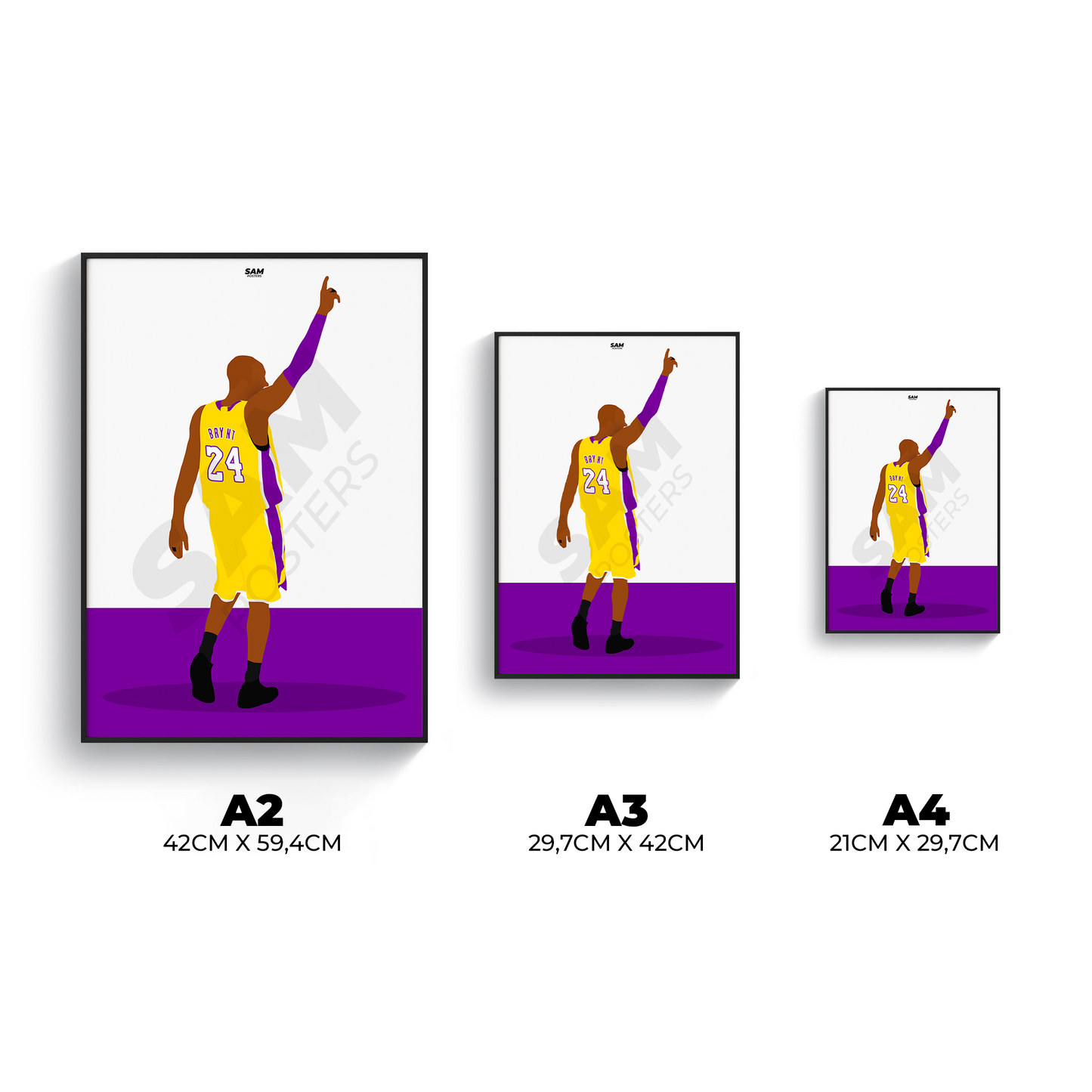 Kobe Bryant Lakers Poster