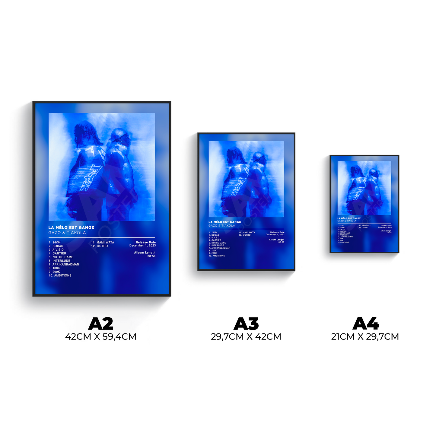 La mélo est gangx Gazo et Tiakola Poster