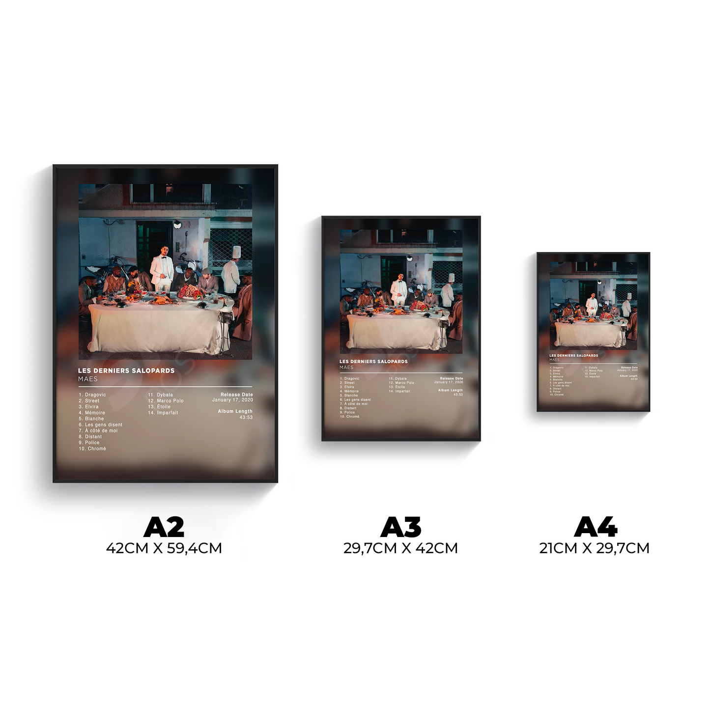 Les derniers salopards Maes Poster