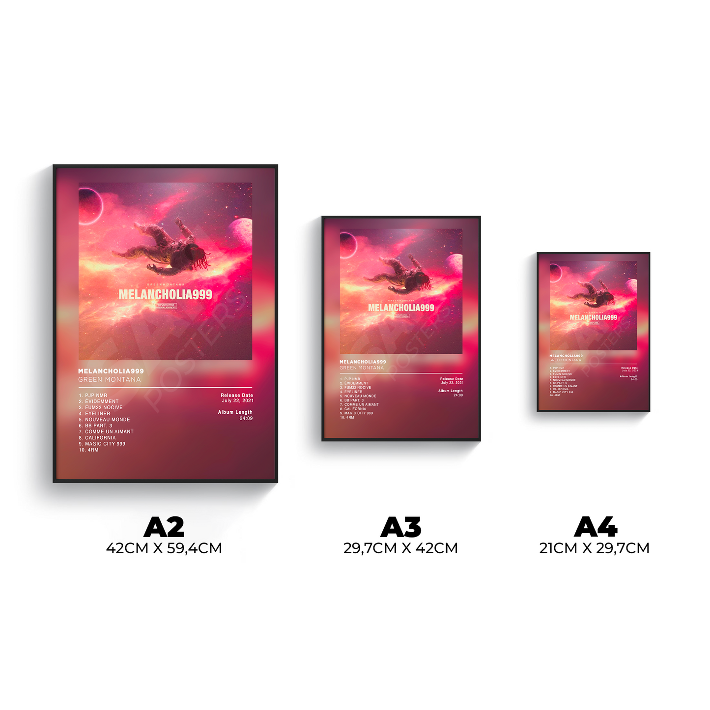 Melancholia999 Green Montana Poster