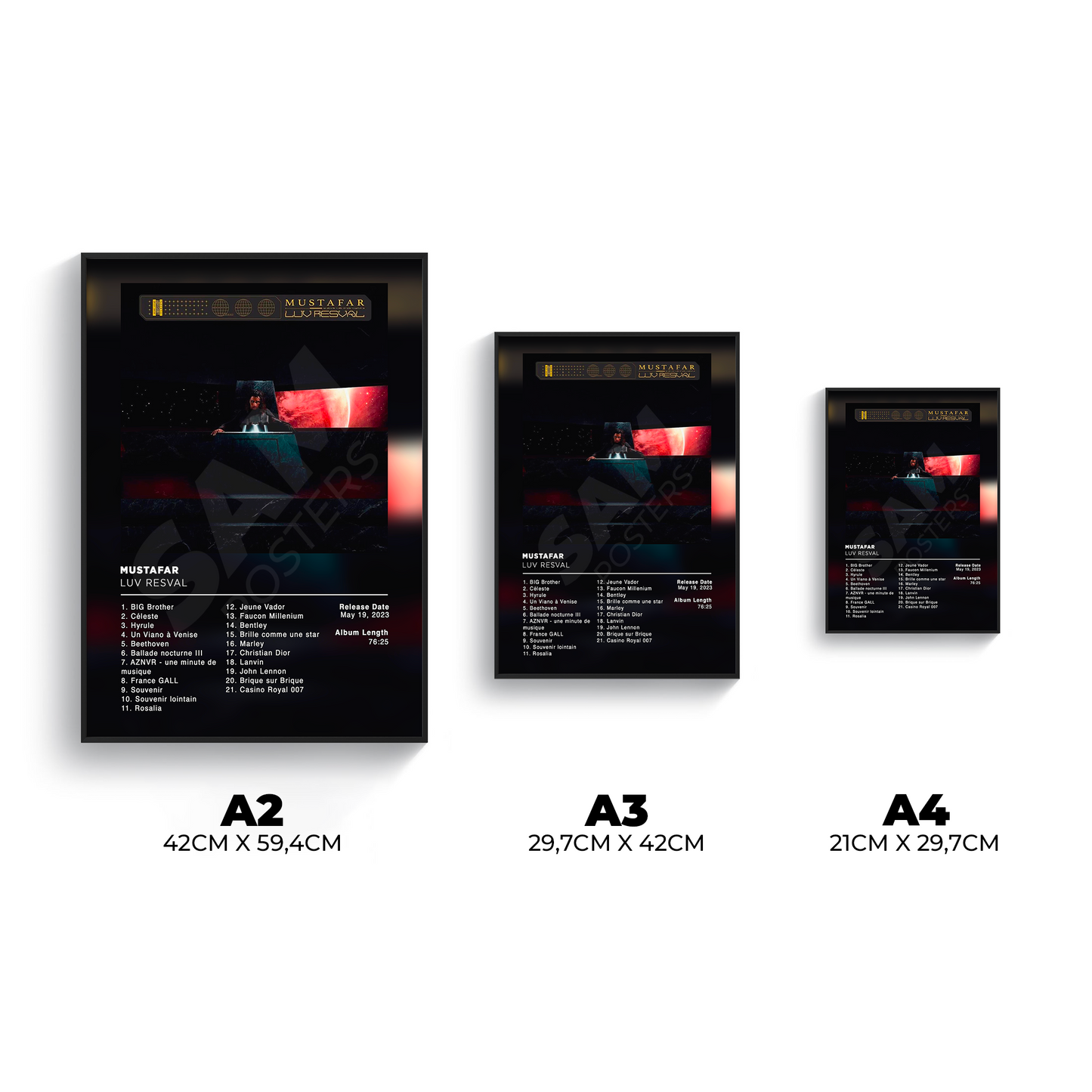 Mustafar Luv Resval Poster