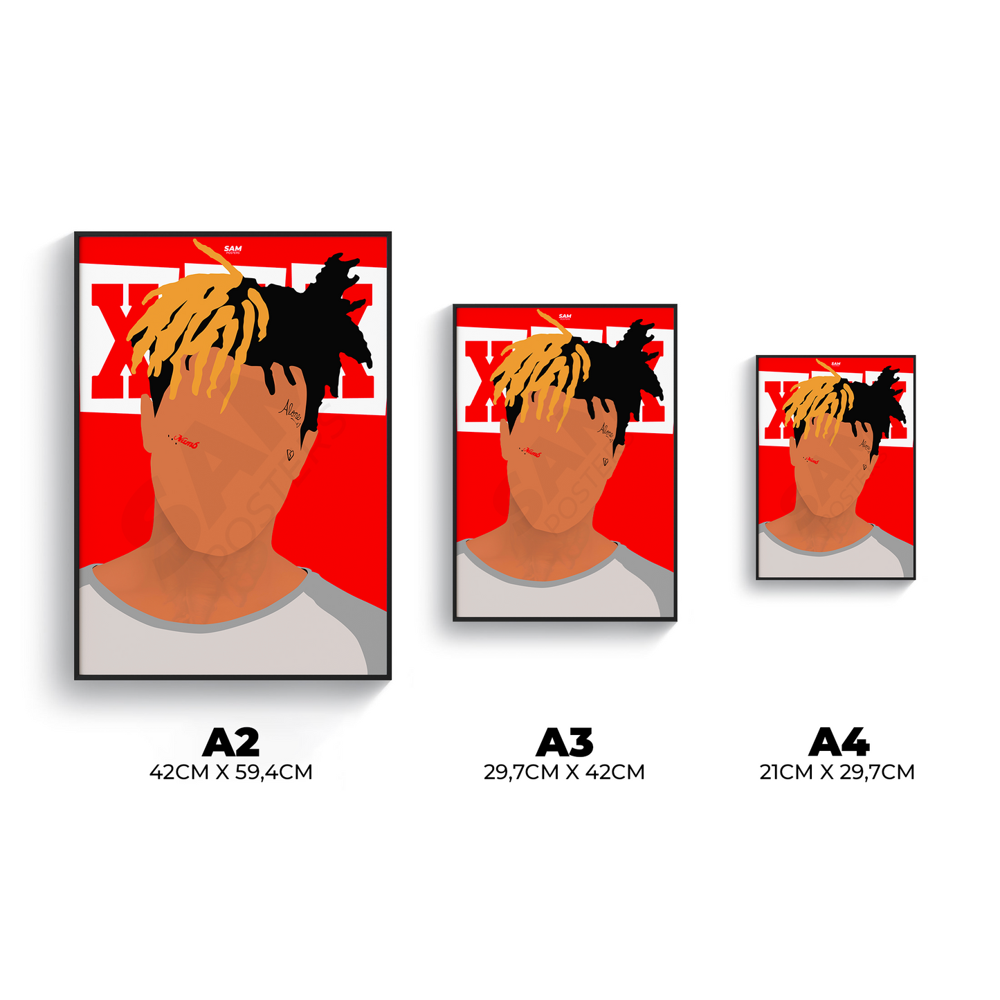 XXXTentacion Minimaliste Poster