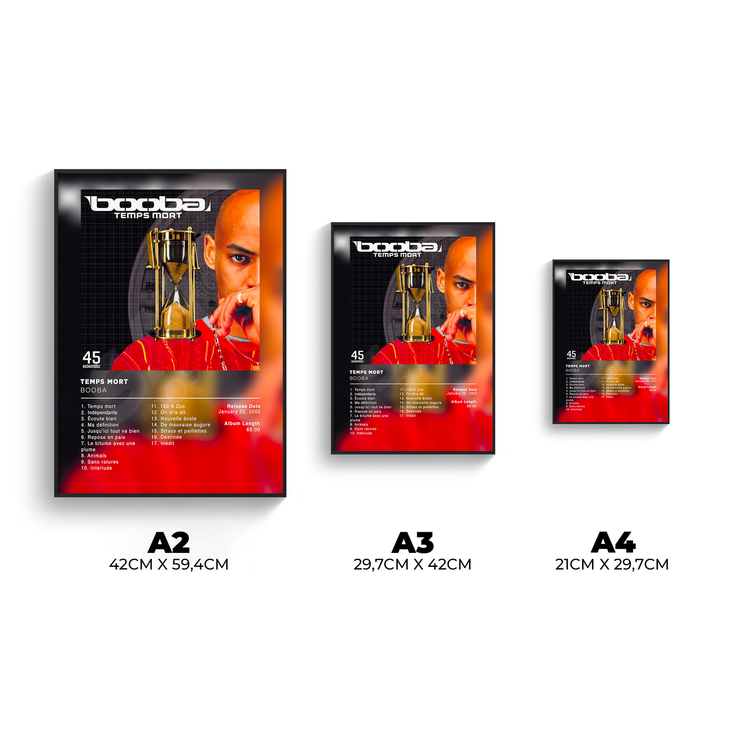 Temps Mort Booba Poster