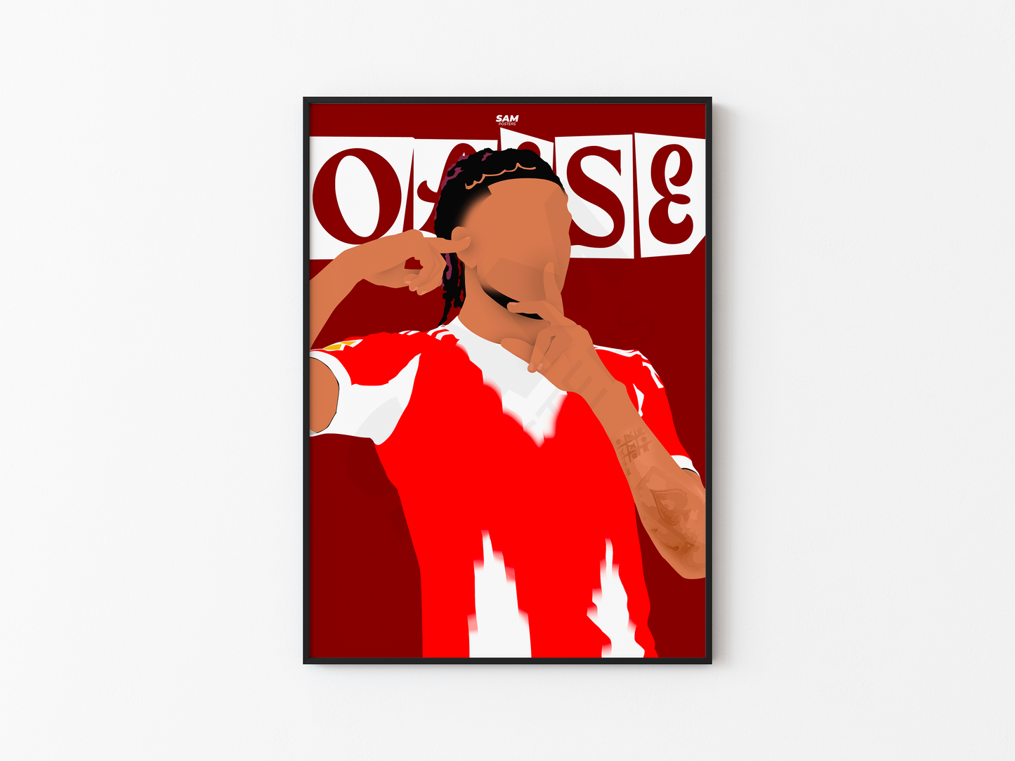 Michael Olise Bayern Munich Poster