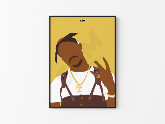 2Pac Poster