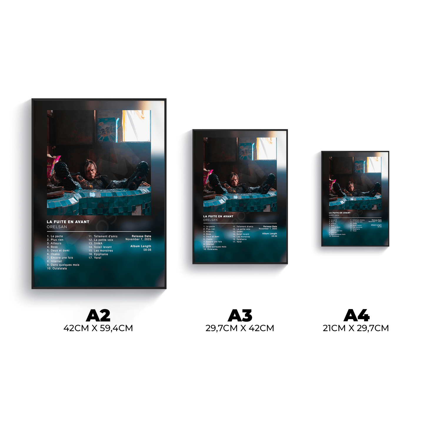 La fuite en avant d'Orelsan Poster