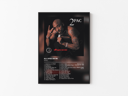 All Eyez On Me 2Pac Poster