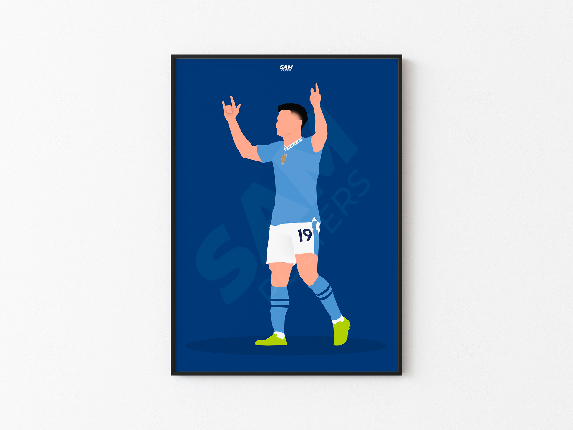 Julian Alvarez Manchester City Poster