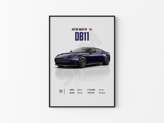 Aston Martin DB11 Poster
