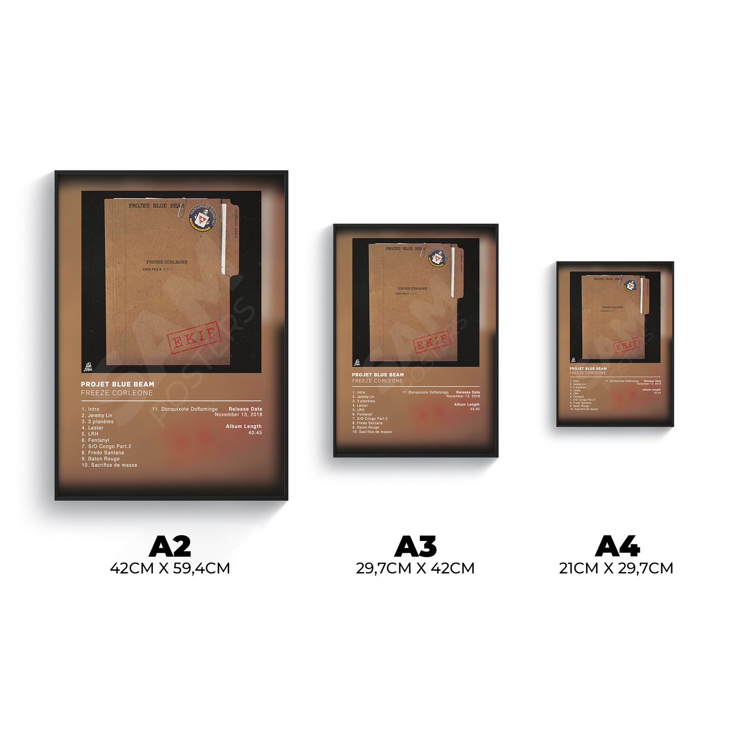 Projet Blue Beam Freeze Corleone Poster