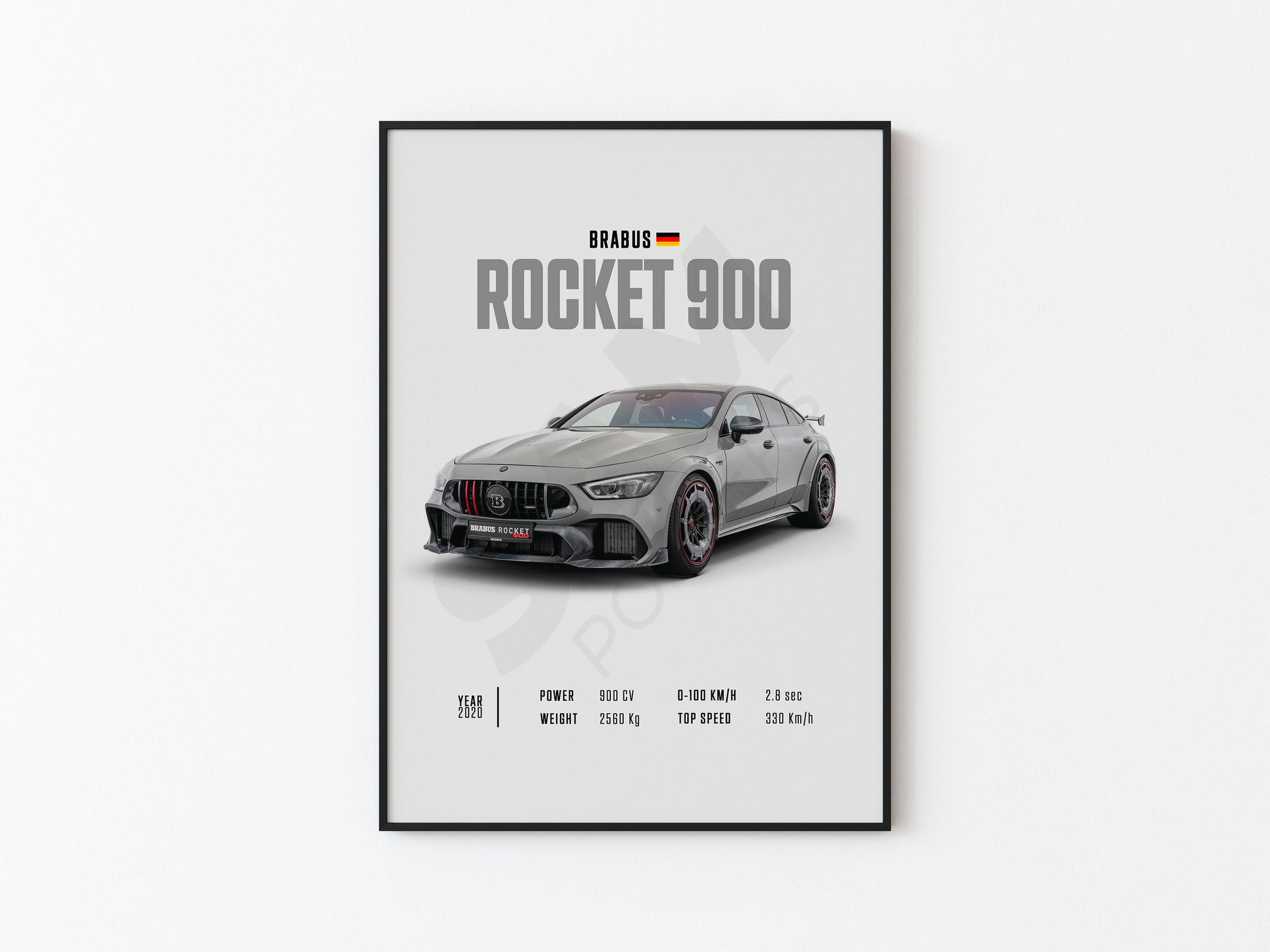 Brabus Rocket 900 Poster