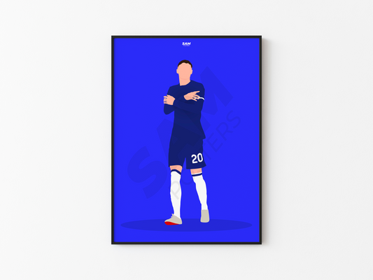Cole Palmer Chelsea Poster
