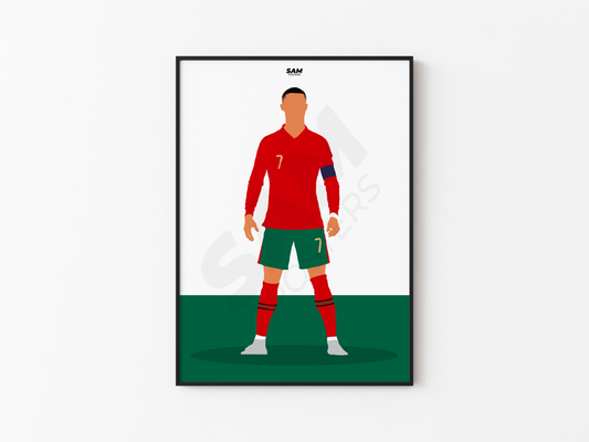 Cristiano Ronaldo Portugal Poster