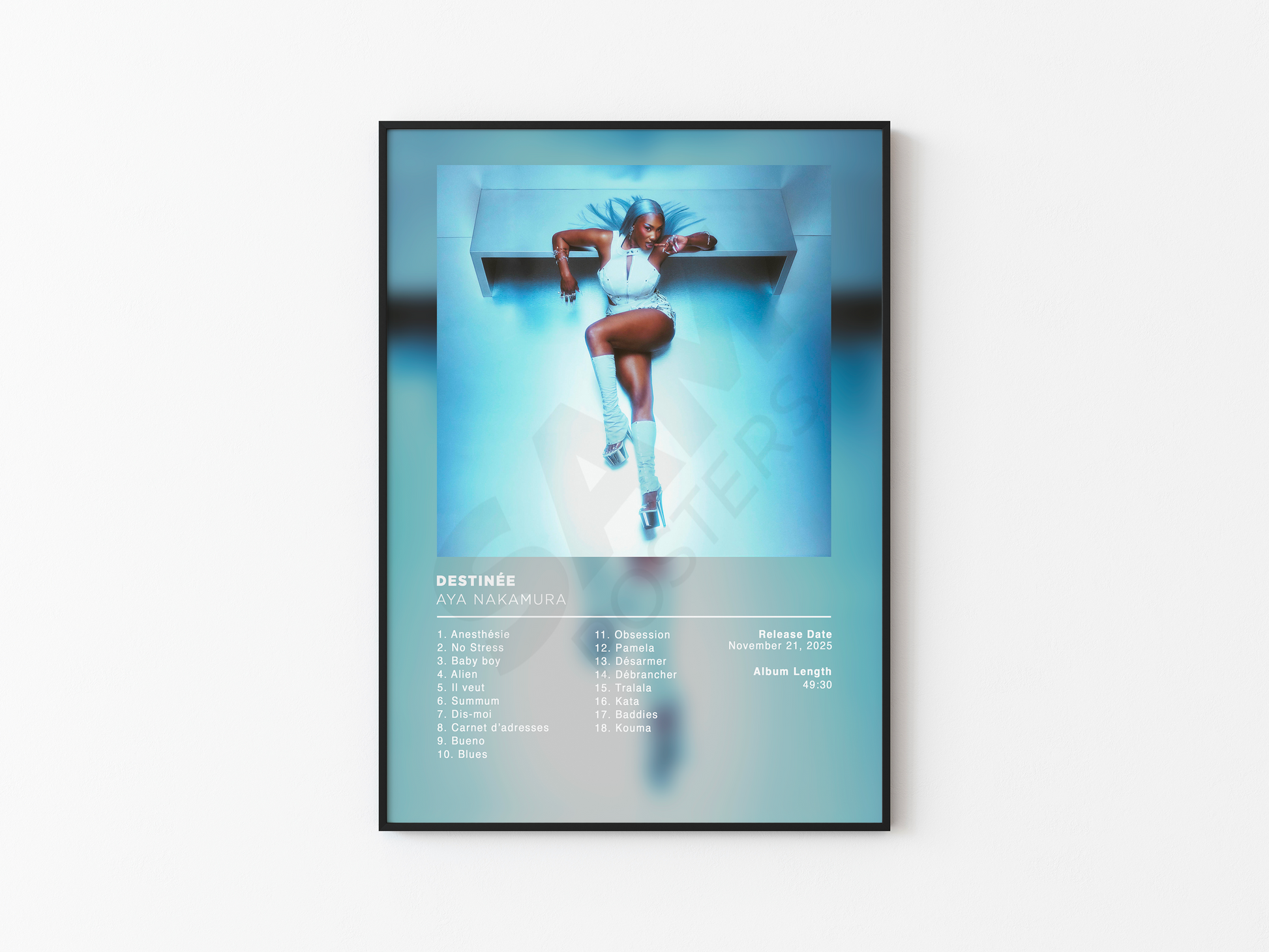 Destinée Aya Nakamura Poster