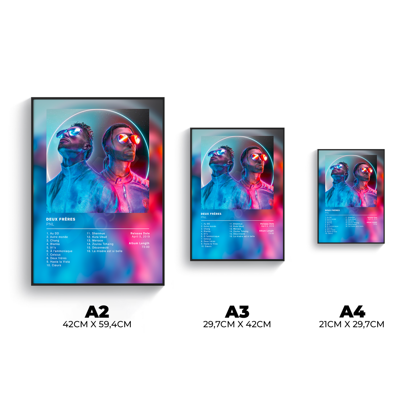 Deux Frères PNL Poster