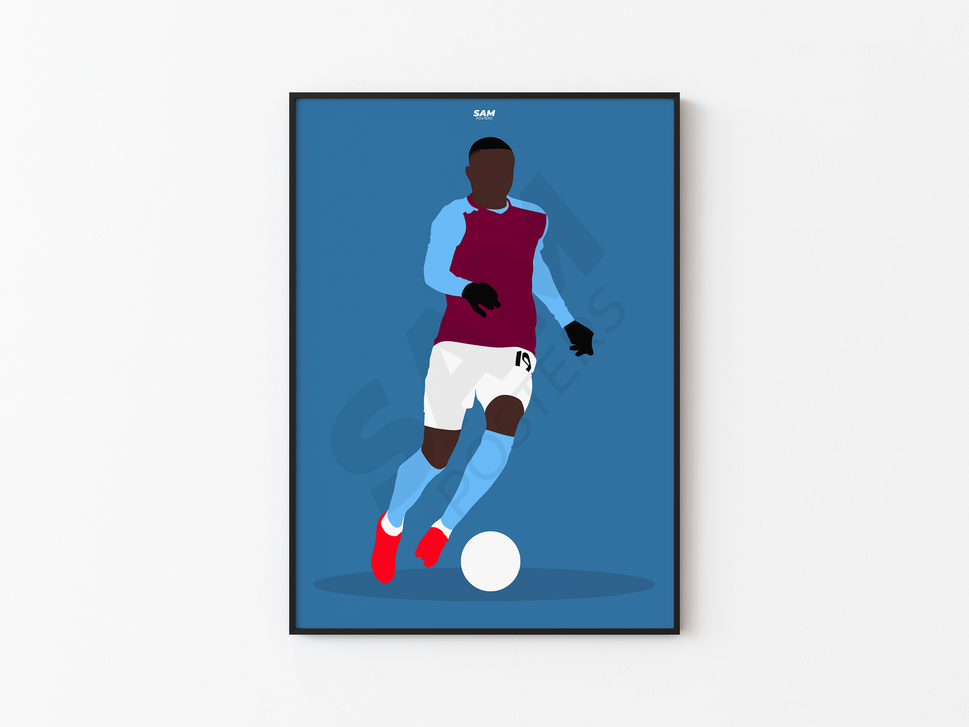 Moussa Diaby Aston Villa Poster
