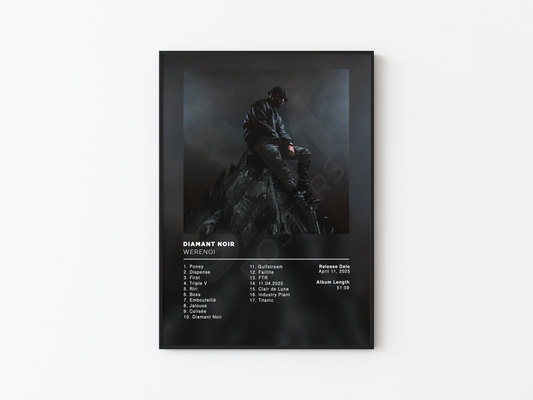 Diamant Noir Werenoi Poster