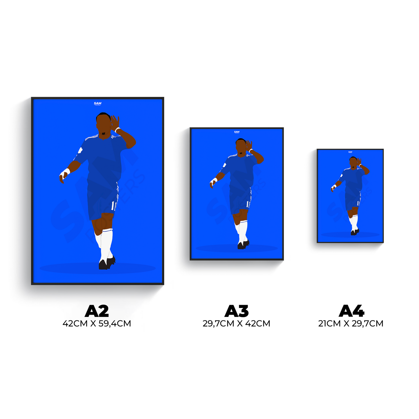 Didier Drogba Chelsea Poster