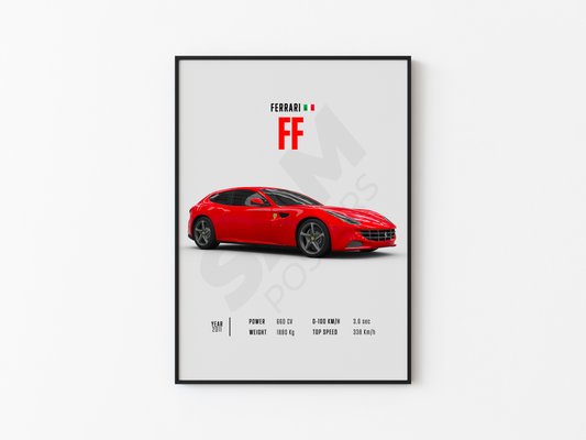 Ferrari FF Poster