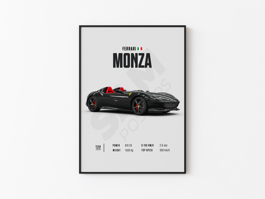 Ferrari Monza Poster