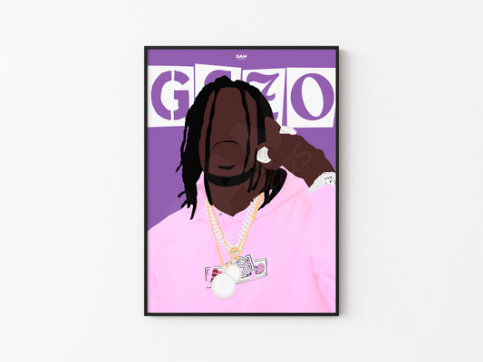 Gazo Minimaliste Poster