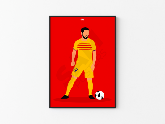 Ilkay Gündoğan FC Barcelona Poster