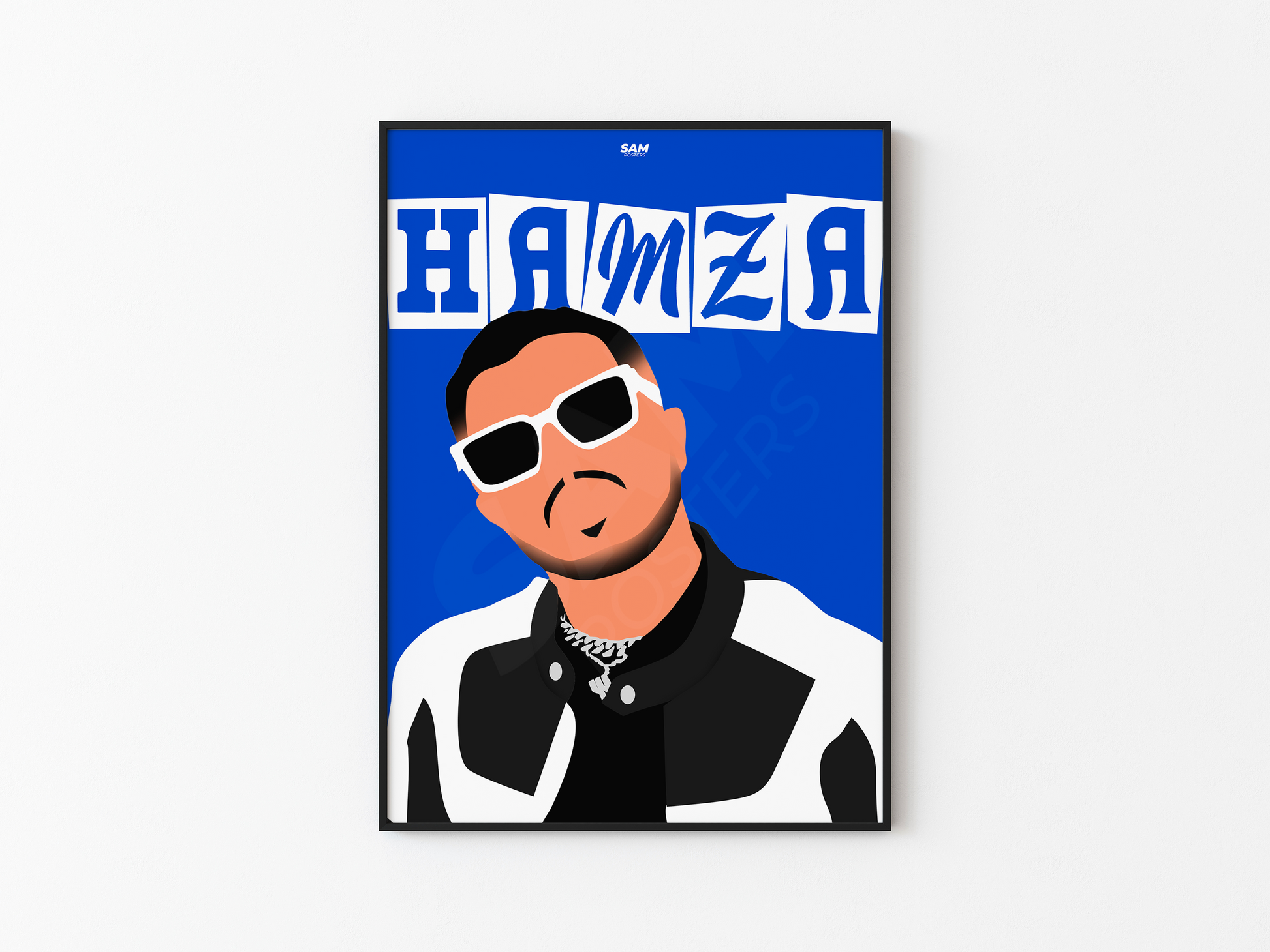 Hamza Minimaliste Poster