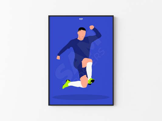 Eden Hazard Chelsea Poster