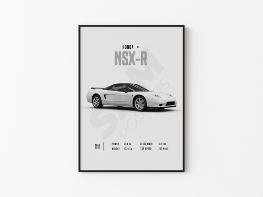 Honda NSX R Poster