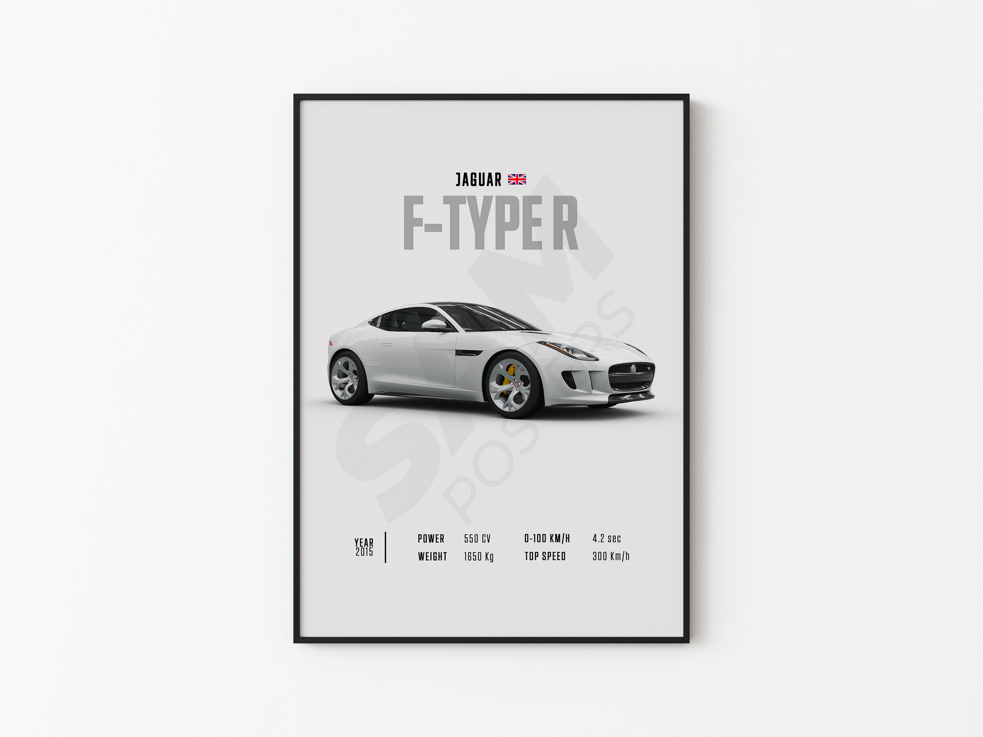 Jaguar F-Type R Poster