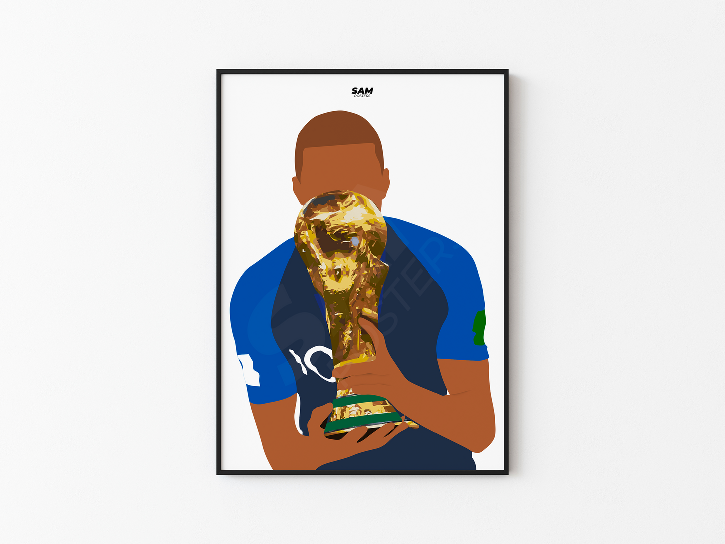 Kylian Mbappé Coupe du Monde 2018 Poster