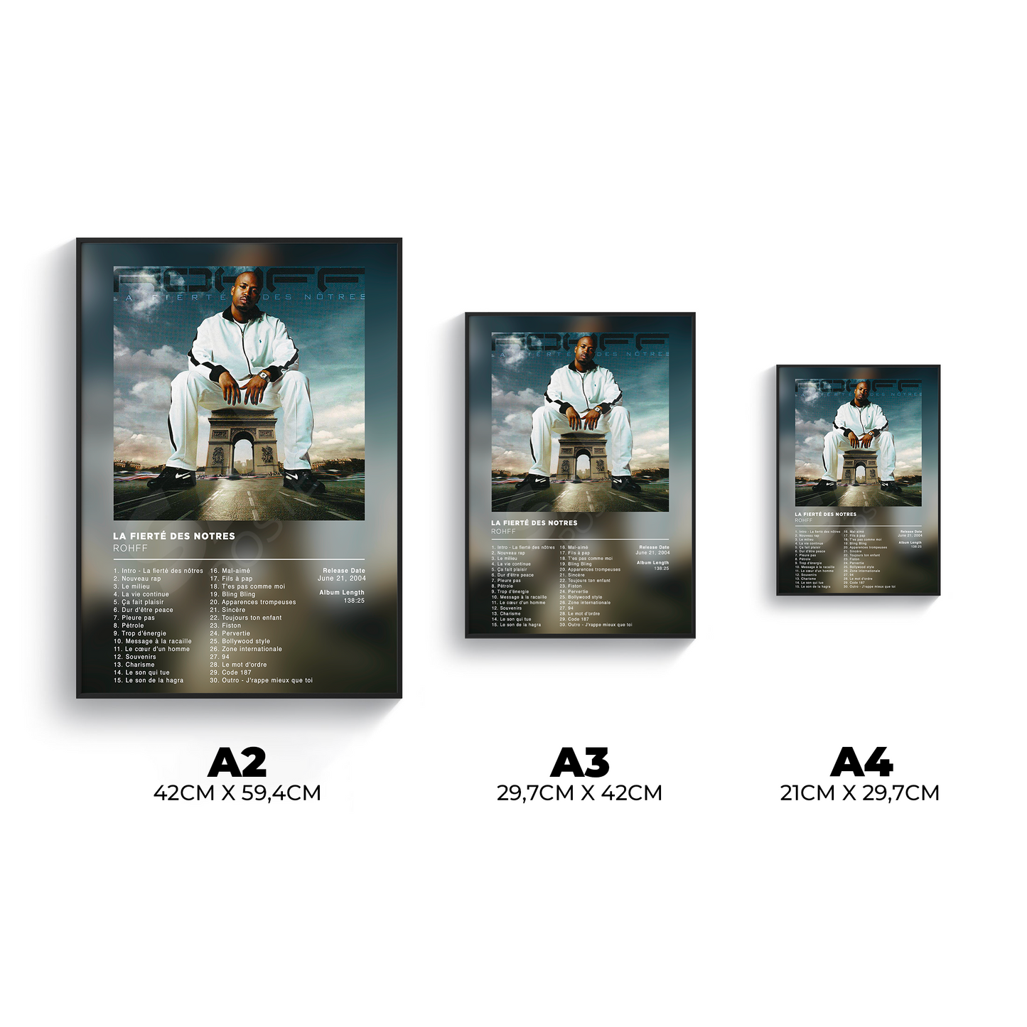 La fierté des nôtres Rohff Poster