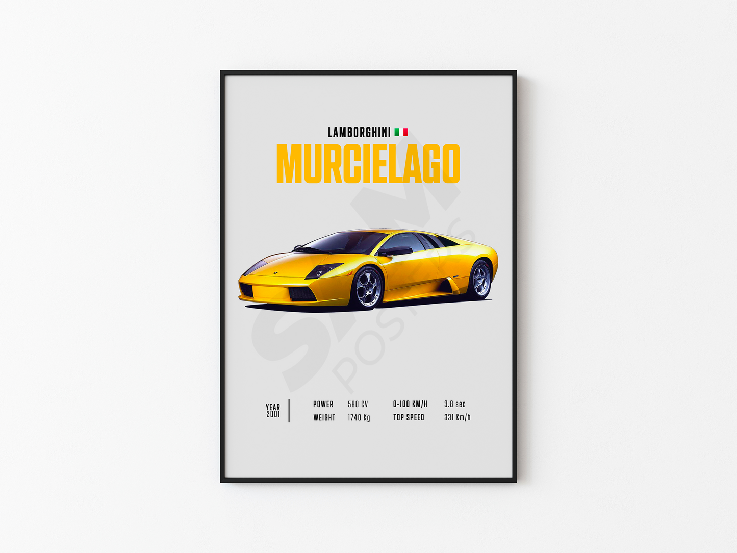 Lamborghini Murcielago Poster