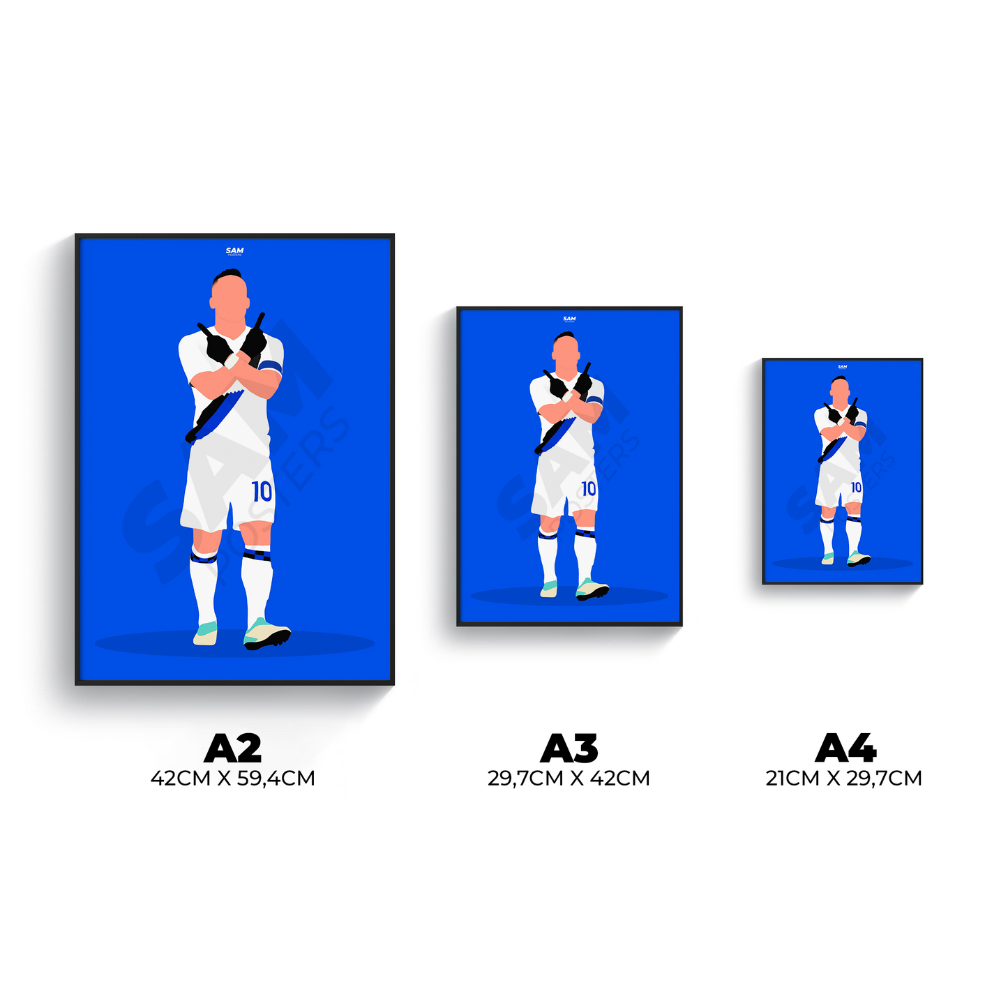 Lautaro Martinez Inter Milan Poster