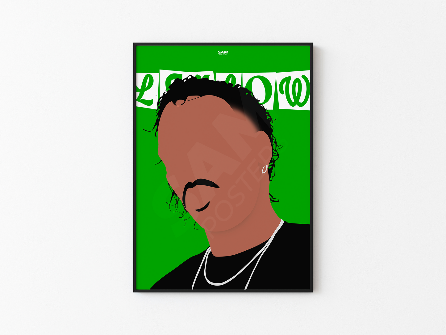 Laylow Minimaliste Poster