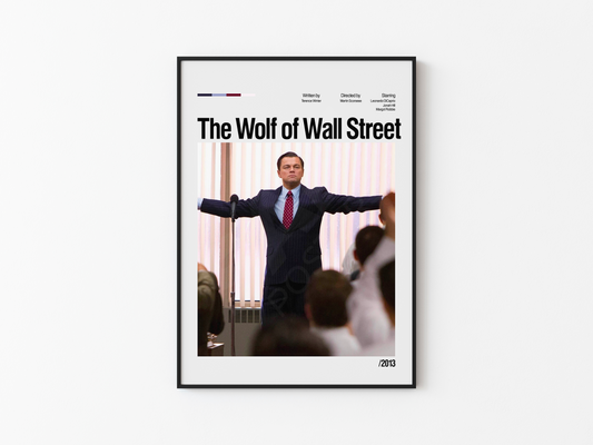 Le Loup de Wall Street Poster